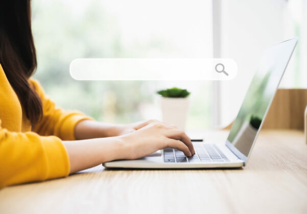 Advanced search on CMS website.