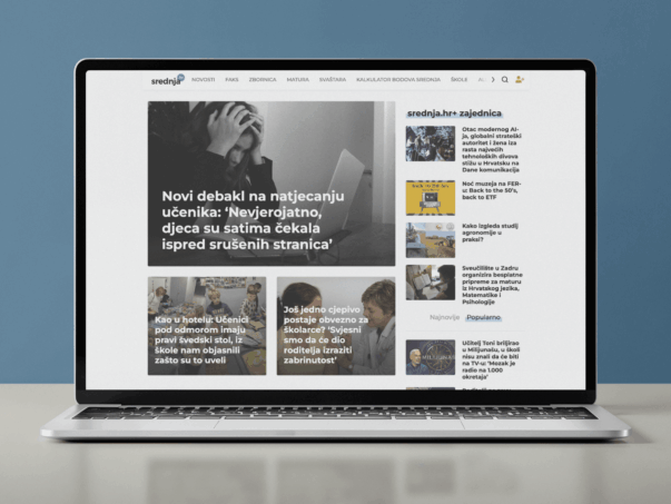 Srednja.hr | BigCMS projekat
